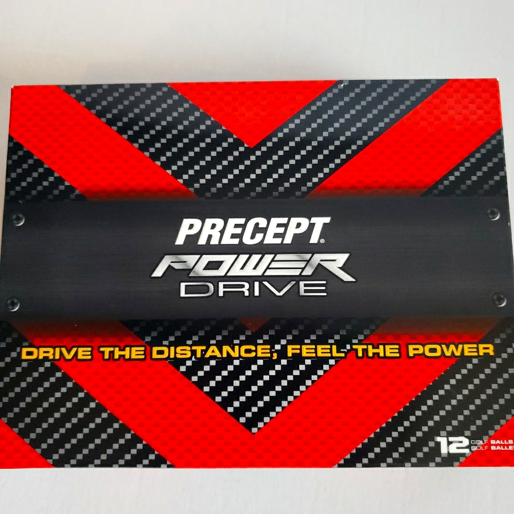 GOLF BALLS Precept Power drive golf balls 12 pack